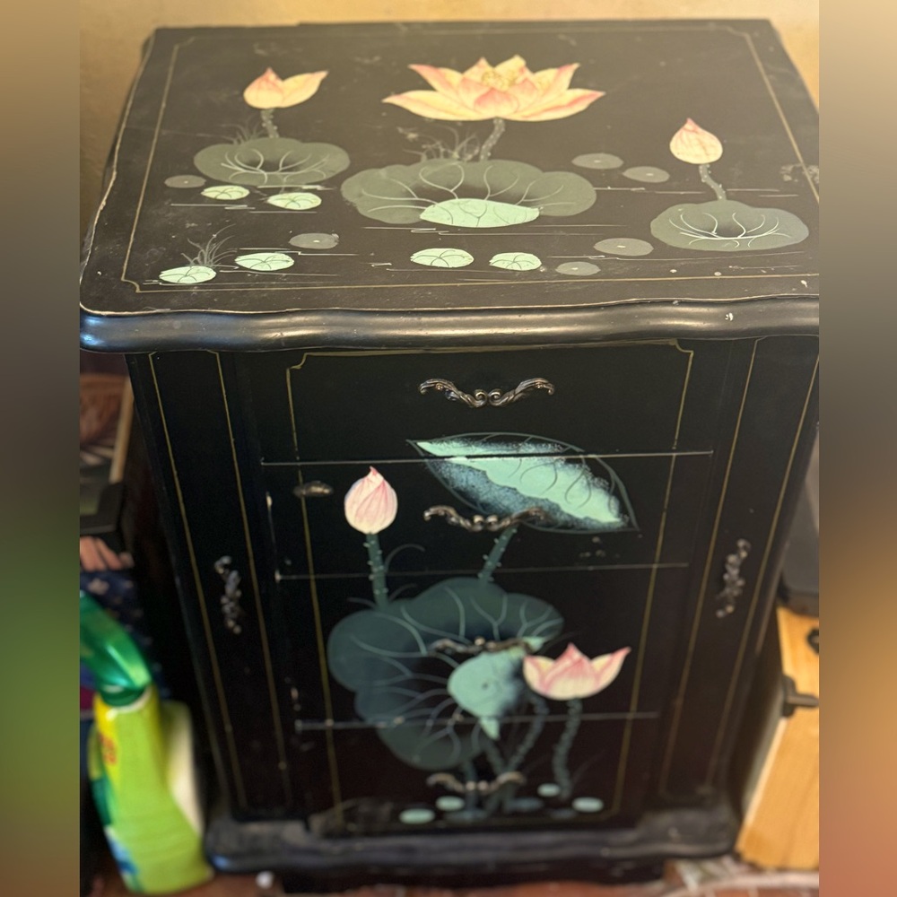 Hand painted Jewelry box